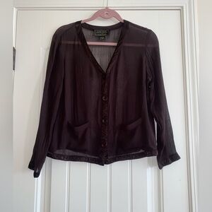 Vintage express blouse size Med